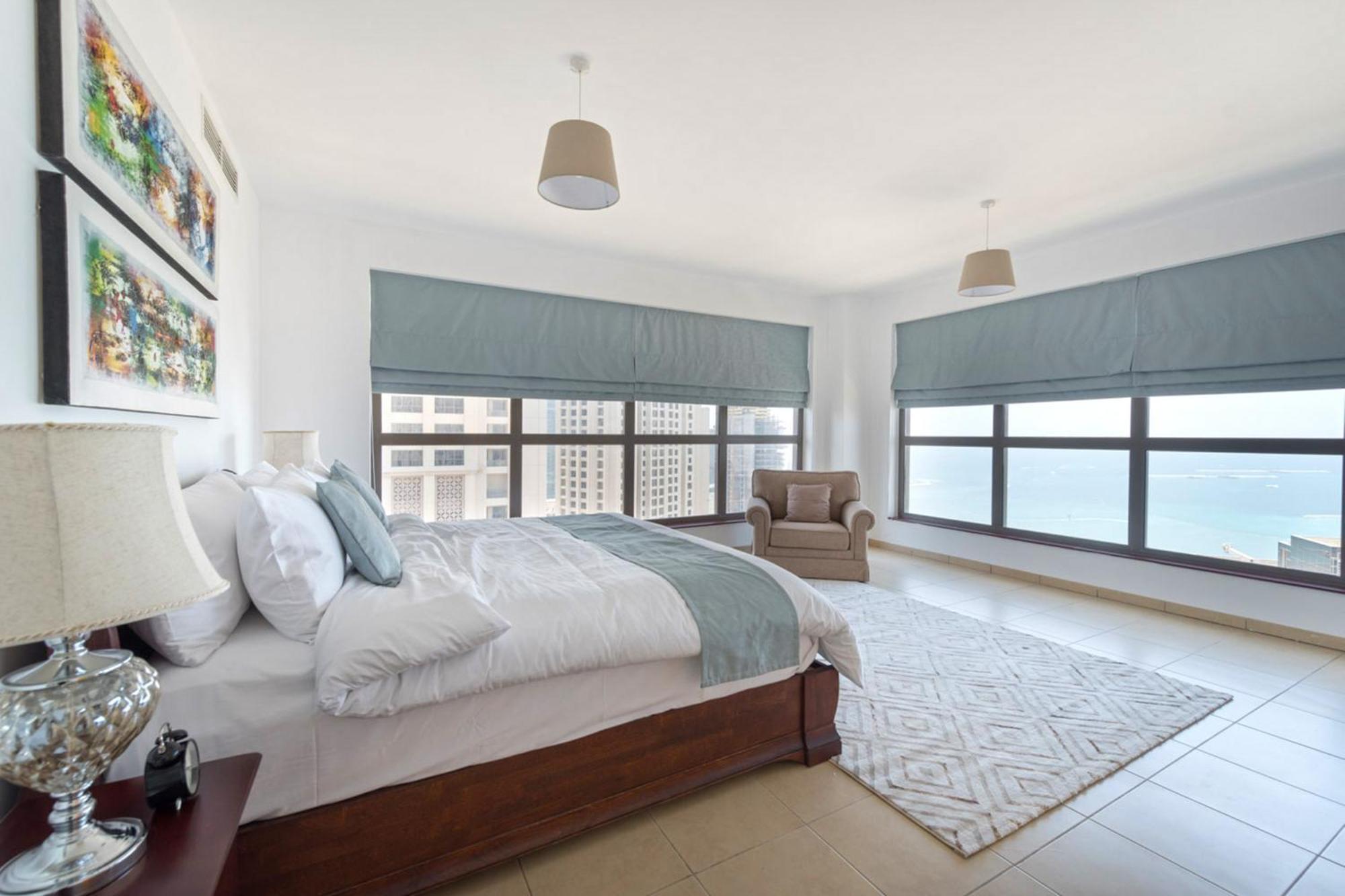 Stunning Marina & Sea View 4 Bedroom Apartment, Murjan 6 Jumeriah Beach 두바이 외부 사진