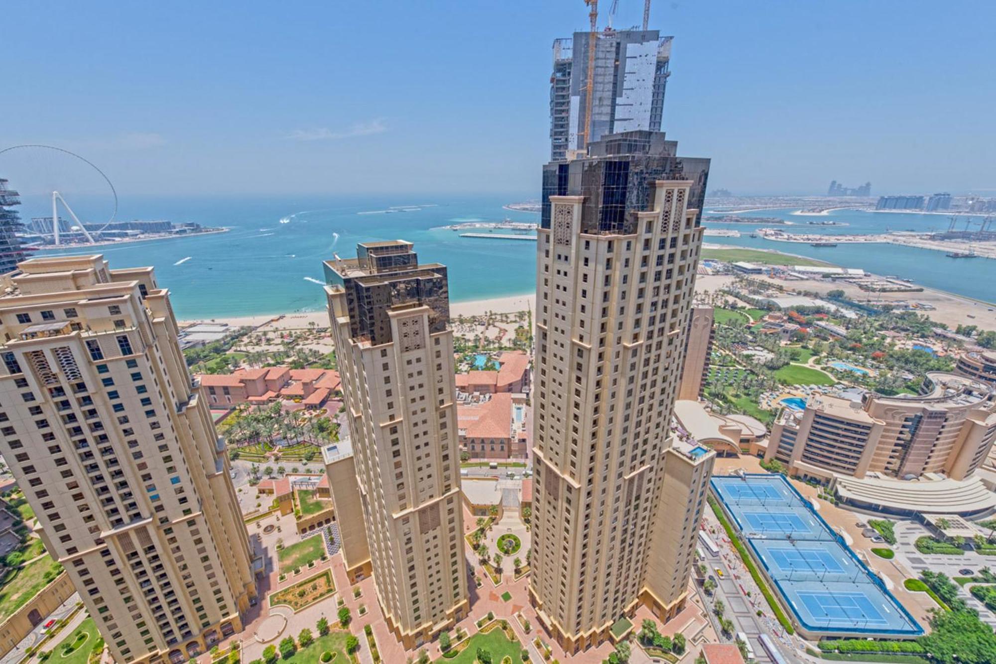 Stunning Marina & Sea View 4 Bedroom Apartment, Murjan 6 Jumeriah Beach 두바이 외부 사진